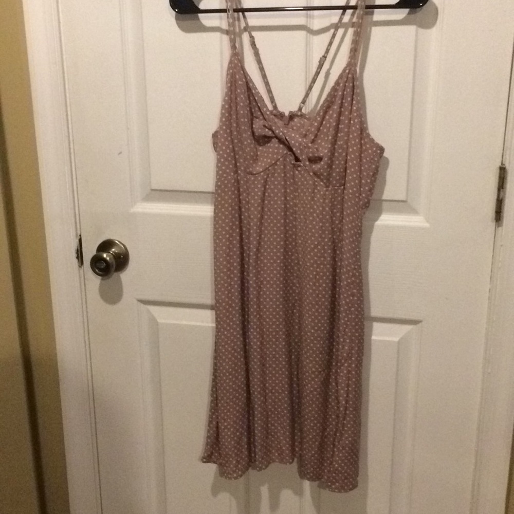 NWT Dusty rose babydoll sun dress size 12
